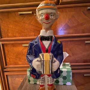 Colorful Clown Decanter